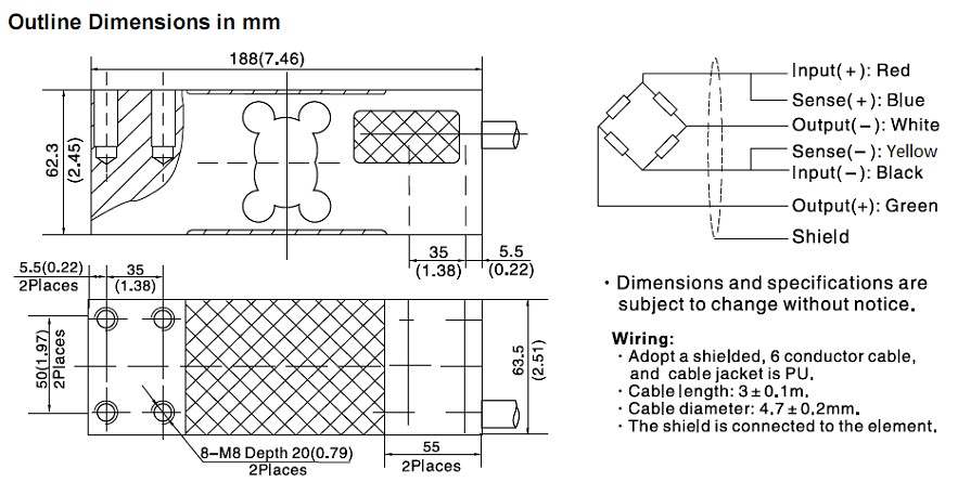 L6W-C3稱重傳感器
