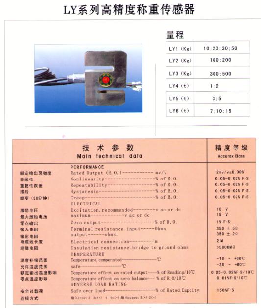 LY-S稱重傳感器